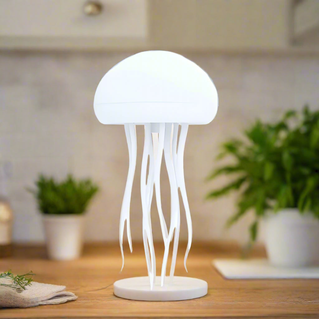 Magical RGB JellyLight Lamp - Voice-Controlled Bedside Lamp with Type-C Charging